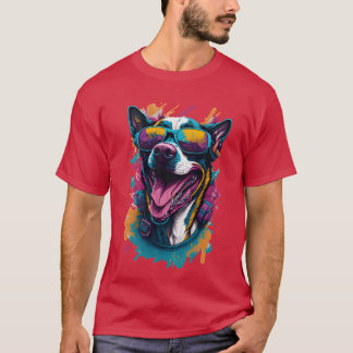 Lachhond Familie Vrienden T-shirt
