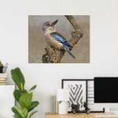 Lachvogelprint Poster (Thuiskantoor)