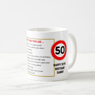 Lachwekkend Toen Ik Jouw Leeftijd Had 50e Verjaard Koffiemok