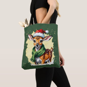 Lachwekkende dierlijke Kerstfavorieten - Ree 1 Draagtas