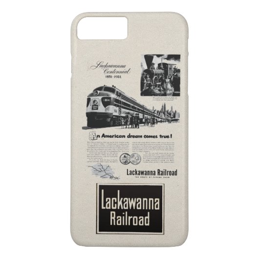 Lackawant Railroad Centennial 1951 Case-Mate iPhone Case (Achterkant)