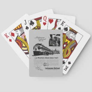 Lackawant Railroad Centennial 1951 Pokerkaarten