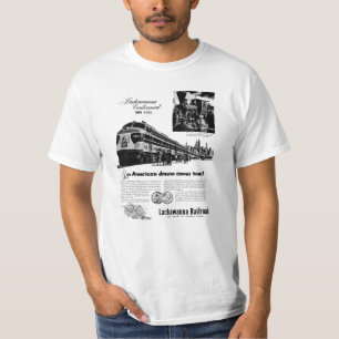 Lackawant Railroad Centennial 1951 T-shirt