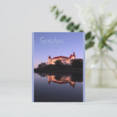Lacko Slott, Château, Suède Carte postale (Debout devant)