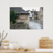 Lacock, Wiltshire, Verenigd Koninkrijk Poster (Keuken)