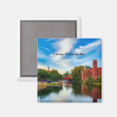 Laconia, New Hampshire Magneet (Voorkant / Achterkant)