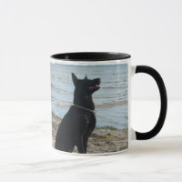 Lacquer Black German Shepherd