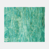 Lacquer zee wateroceaan fleece deken (Voorkant (Horizontaal))