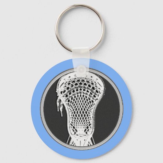 Lacrosse Aandenken Geschenk Sleutelhanger (Voorkant)