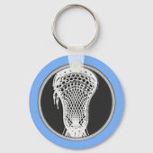 Lacrosse Aandenken Geschenk Sleutelhanger (Achterkant)