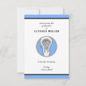 Lacrosse Afstuderen Aankondiging (Voorkant)