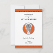 Lacrosse Afstuderen Aankondiging (Voorkant)