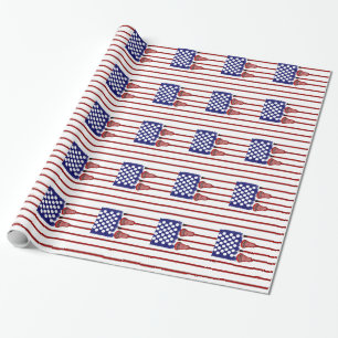 Lacrosse Americas Game Cadeaupapier