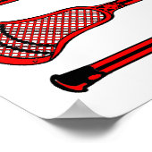 Lacrosse AmericasGame Poster (Hoek)