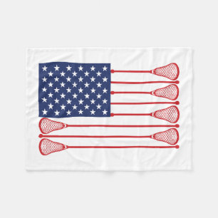Lacrosse Amerikaanse vlag deken