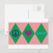 Lacrosse Argyle Briefkaart (Voorkant / Achterkant)