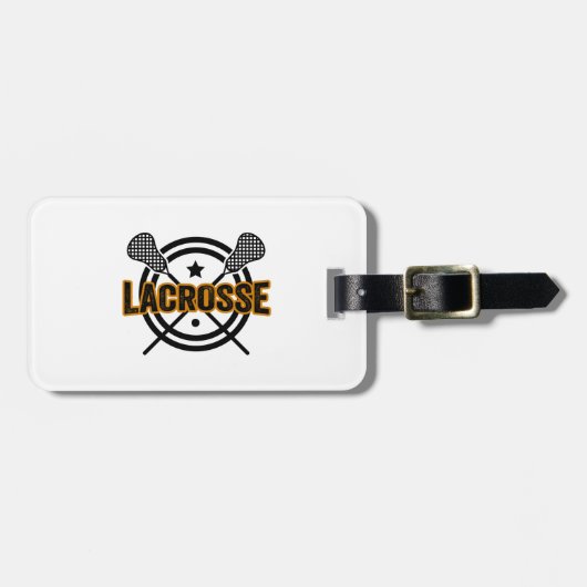 Lacrosse Bagagelabel (Voorkant horizontaal)
