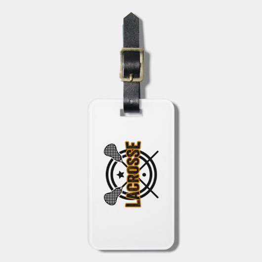 Lacrosse Bagagelabel (Voorkant verticaal)
