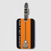 Lacrosse Bagagelabel (Voorkant (verticaal))