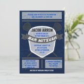 LACROSSE Bat Bar Mitzvah Invitation (Debout devant)