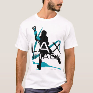 Lacrosse Boys LAX Attack 3 Aqua T-Shirt