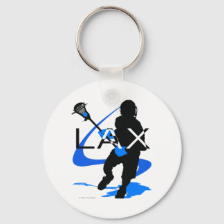 Lacrosse Boys LAX Blue Sleutelhanger