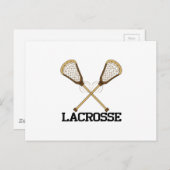 Lacrosse Briefkaart (Voorkant / Achterkant)