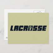 Lacrosse Briefkaart (Voorkant / Achterkant)