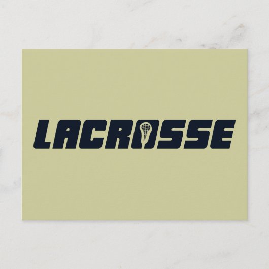 Lacrosse Briefkaart (Voorkant)