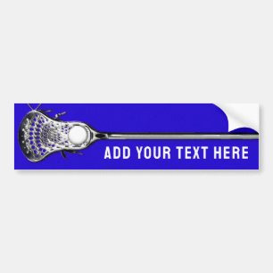 Lacrosse Bumpersticker