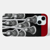 Lacrosse Case-Mate iPhone Case (Achterkant (horizontaal))