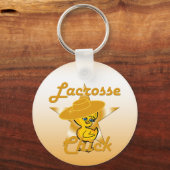 Lacrosse Chick Sleutelhanger (Voorkant)