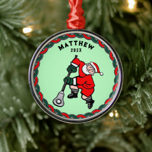 Lacrosse Christmas Collectible 2025 Metalen Ornament