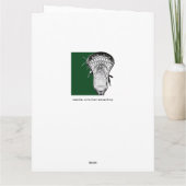 Lacrosse Coach bedankt (Achterkant)