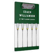 Lacrosse Coach Klembord (Rechts)