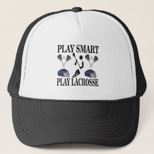 Lacrosse Coach Speler Team Sporten Trucker Pet
