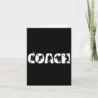 Lacrosse Coach T Shirt Kaart