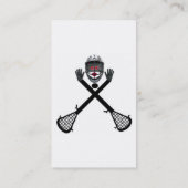 Lacrosse Coach Visitekaartje (Achterkant)