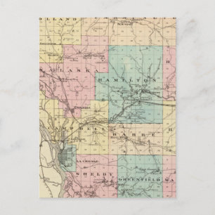 Lacrosse County, Wisconsin Briefkaart