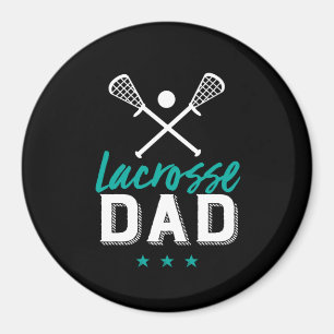 Lacrosse Dad Proud Vader van het Kind van de Spele Magneet