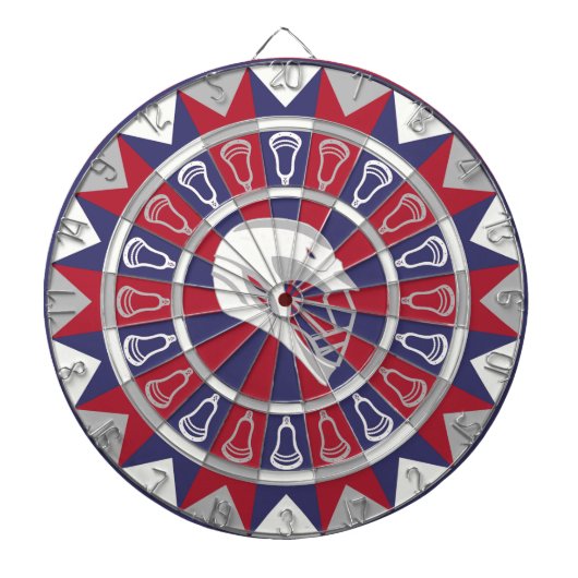 Lacrosse Dartboard Dartbord (Voorkant)