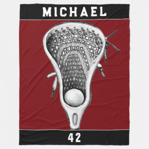 Lacrosse Decor Fleece Deken