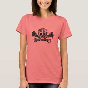Lacrosse Design CamoSkull T-Shirt