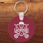 Lacrosse Design  Sleutelhanger (Achterkant)