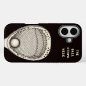 Lacrosse Doelman Case-Mate iPhone Case (Achterkant (horizontaal))