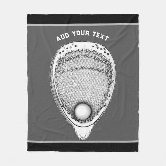Lacrosse Doelman Fleece Deken (Voorkant)