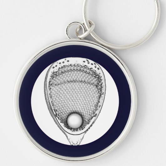 Lacrosse Doelman Sleutelhanger (Voorkant)