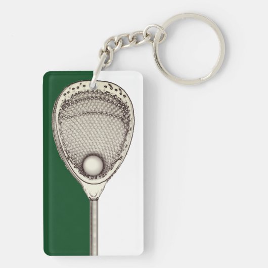 Lacrosse Doelman Sleutelhanger (achterkant)