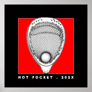 Lacrosse doelverdediger poster