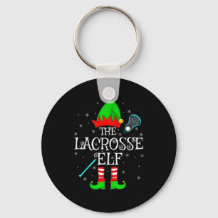 Lacrosse Elf Kerstmis Familie Elf Squad Sporten Pl Sleutelhanger